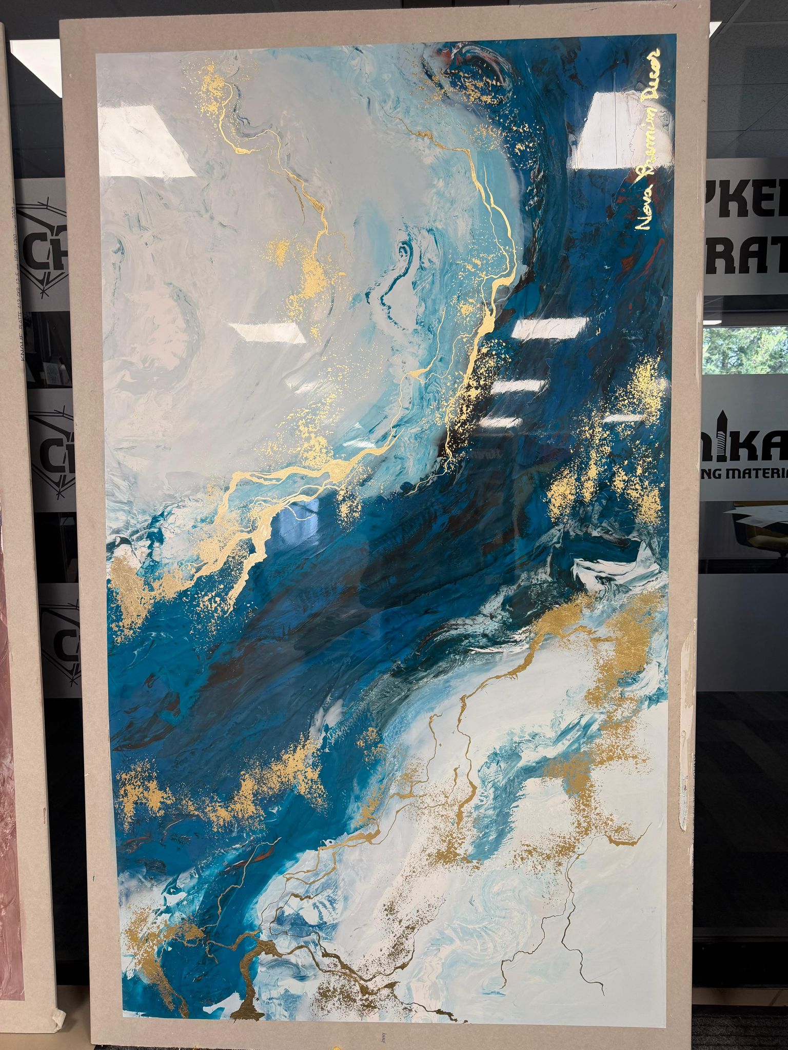 Decorative venetian plaster